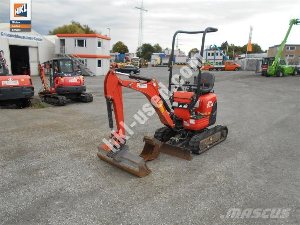 Kubota U 10-3 Mini kotrók < 7t