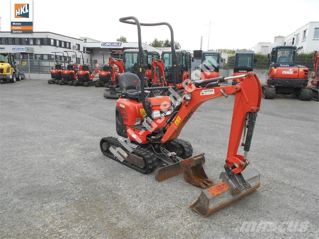 Kubota U 10-3 Mini kotrók < 7t