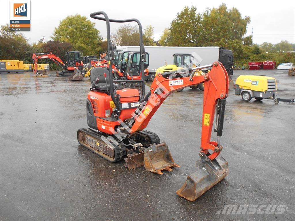 Kubota U 10-3 Mini kotrók < 7t