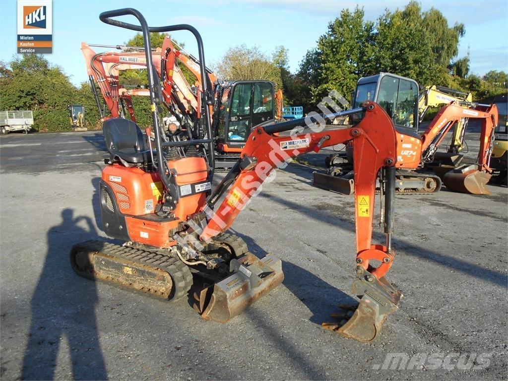 Kubota U 10-3 Mini kotrók < 7t