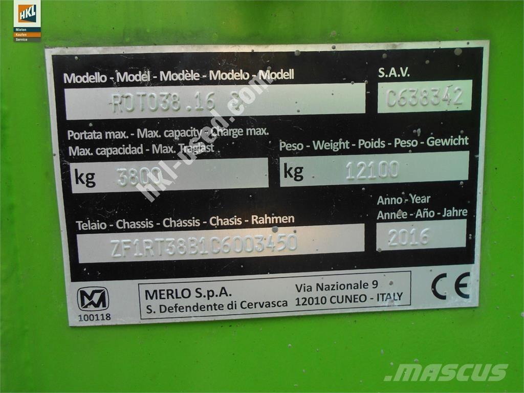 Merlo ROTO 38.16 S Teleszkópos rakodók