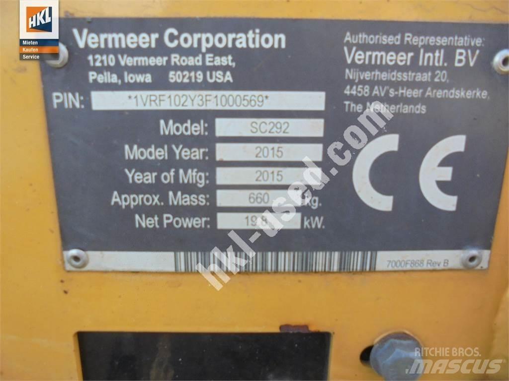 Vermeer SC 292 Építőipar - Egyebek