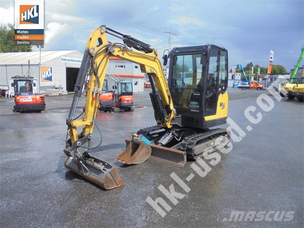 Yanmar SV 26 Mini kotrók < 7t
