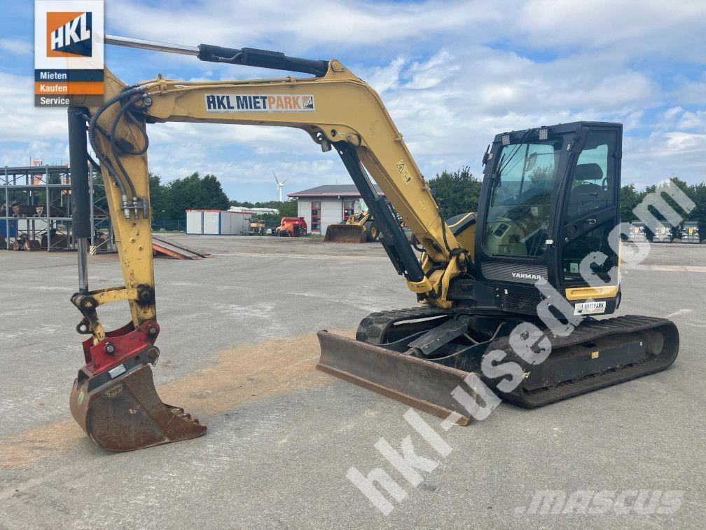 Yanmar VIO 80-1 Mini kotrók < 7t