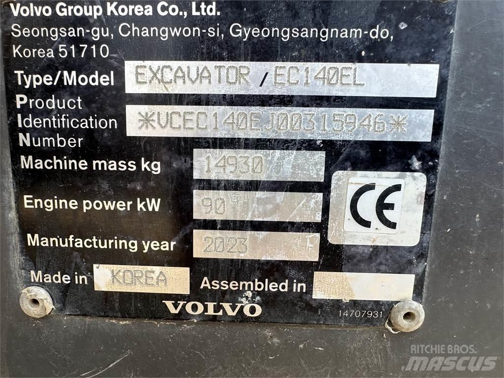  2023 Volvo EC140EL Építőipar - Egyebek