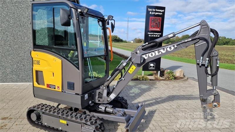Volvo EC18E Mini kotrók < 7t