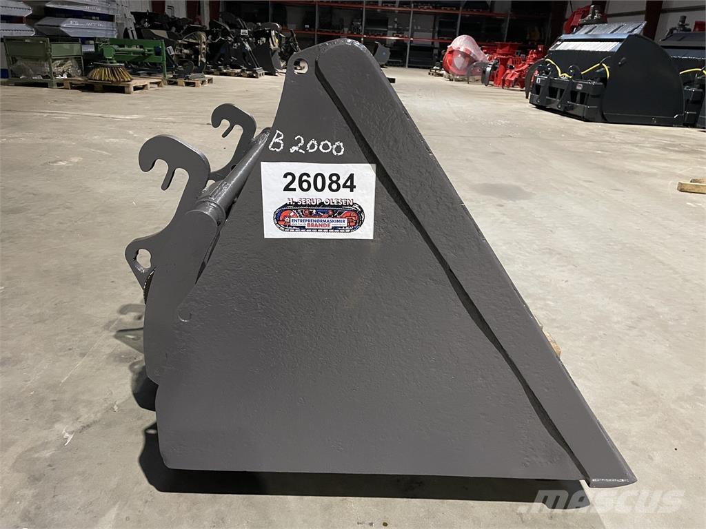  1.80 kbm Højtipskovl Kanalak