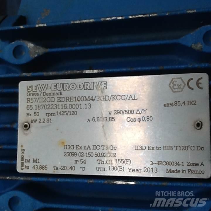  2,2 kW SEW E-Motor Motorok