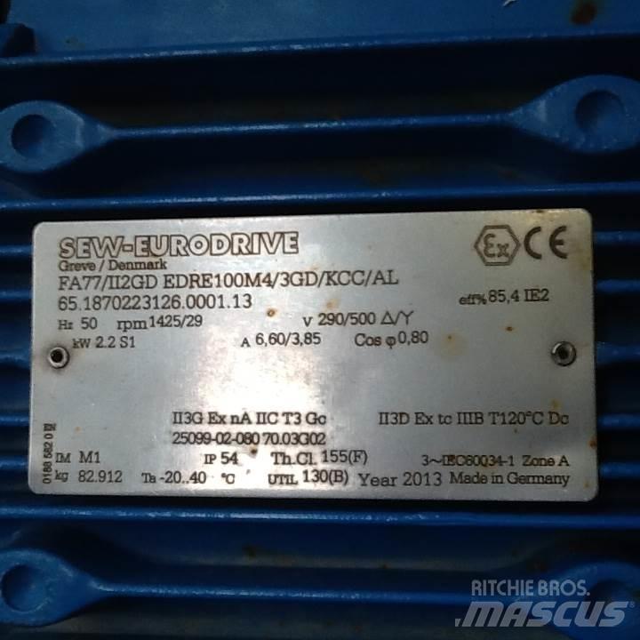  2,2 kW SEW E-Motor Motorok