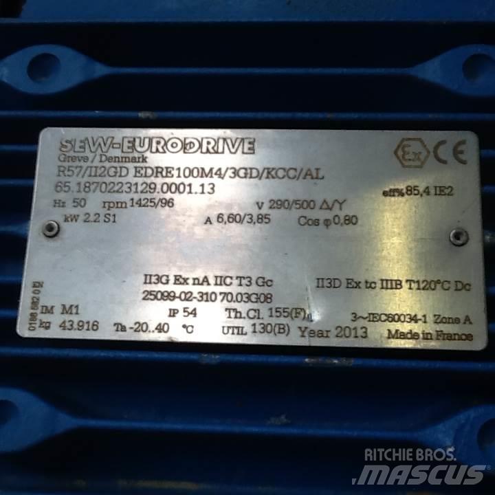  2,2 kW SEW E-Motor Motorok