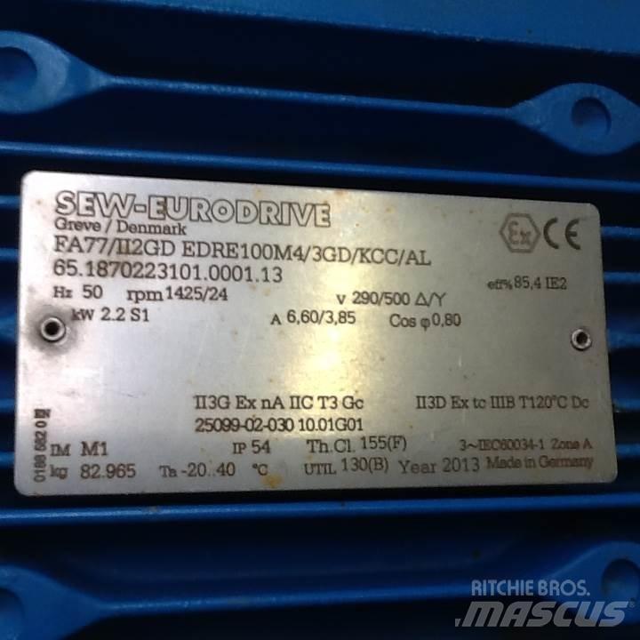  2,2 kW SEW E-Motor Motorok