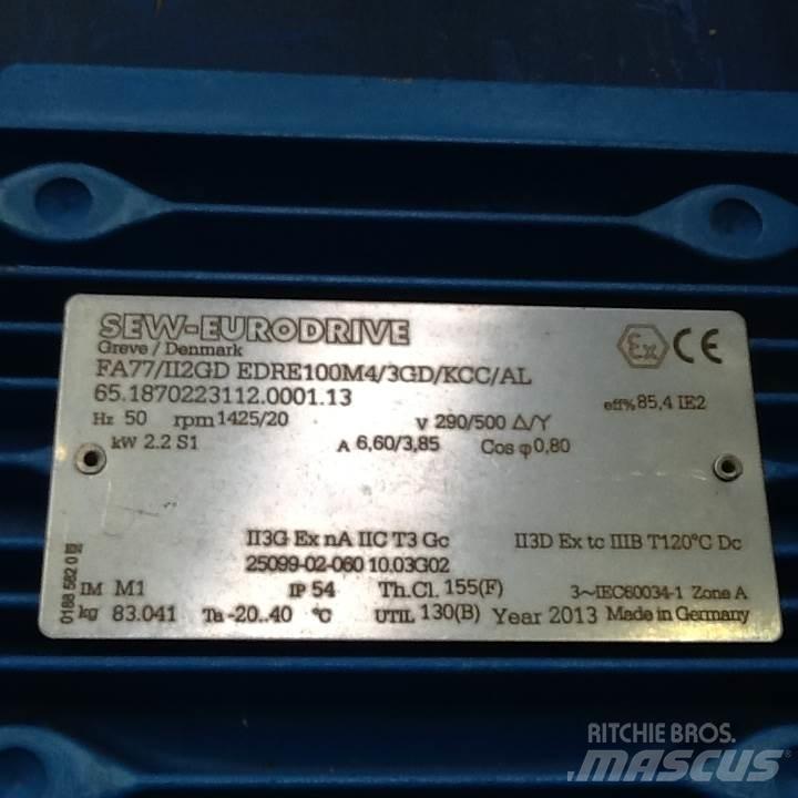  2,2 kW SEW E-Motor Motorok