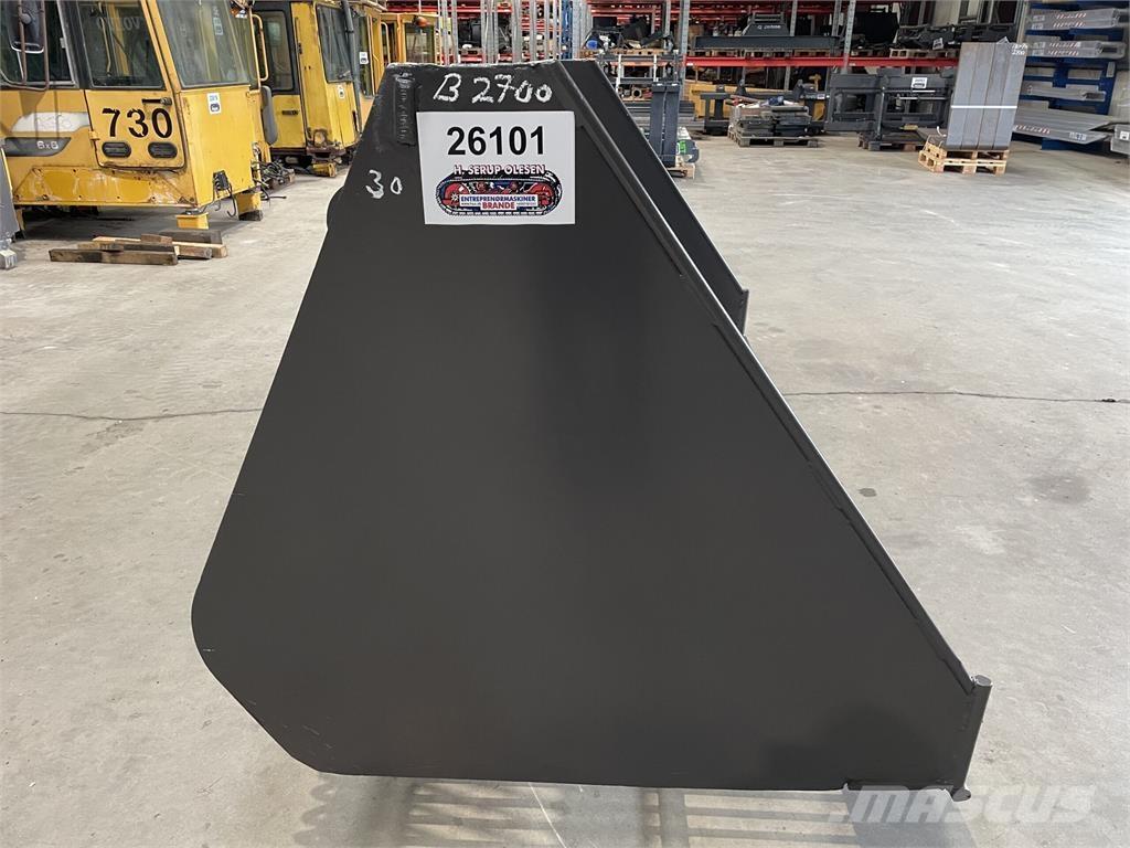  2700 mm Ribbeskovl Kanalak