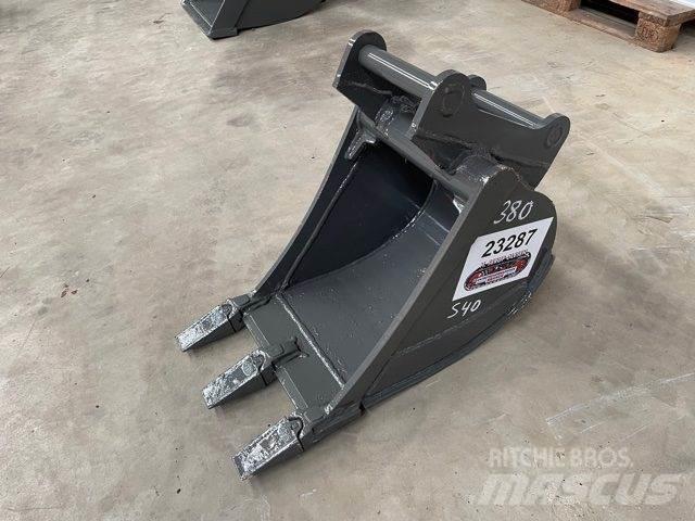  380 mm Graveskovl Kanalak