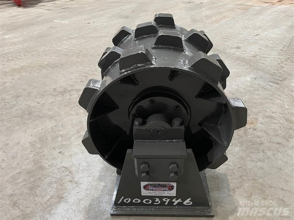  450 mm kompaktorhjul Pneumatikus kerekes hengerek