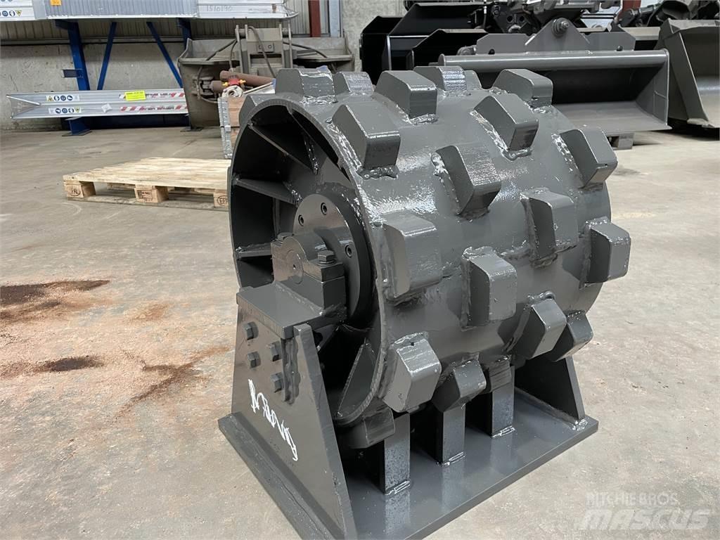  450 mm kompaktorhjul Pneumatikus kerekes hengerek