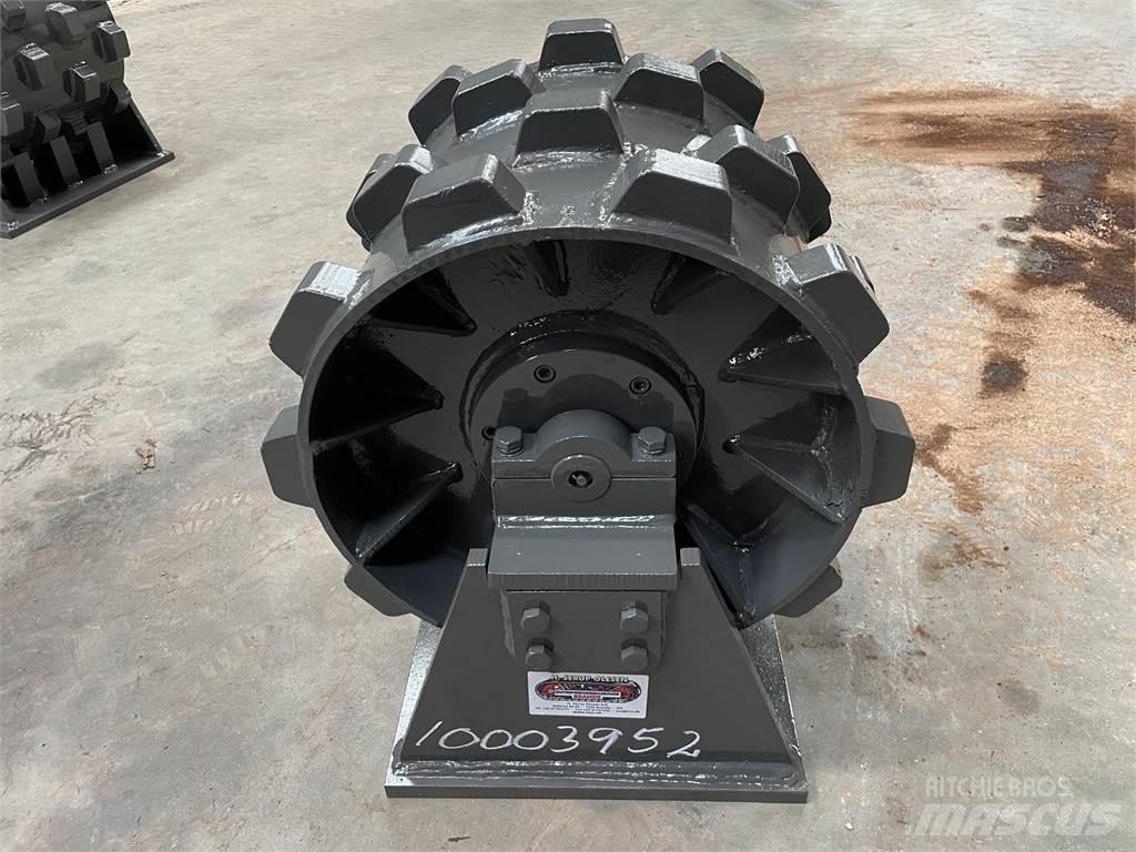  450 mm kompaktorhjul Pneumatikus kerekes hengerek