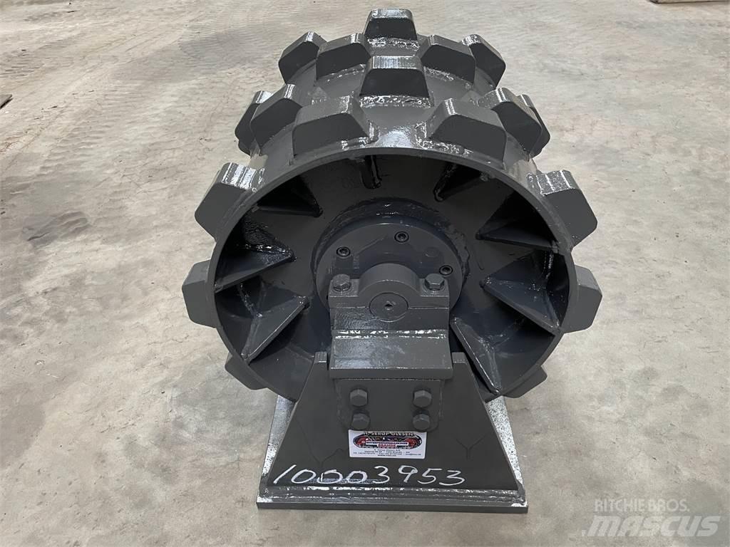  450 mm kompaktorhjul Pneumatikus kerekes hengerek