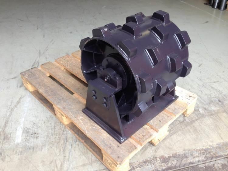  450 mm Kompaktorhjul Pneumatikus kerekes hengerek