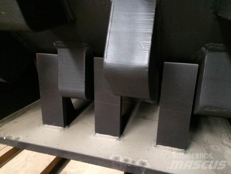  450 mm Kompaktorhjul Pneumatikus kerekes hengerek