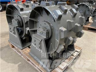  470 mm Kompaktorhjul Pneumatikus kerekes hengerek