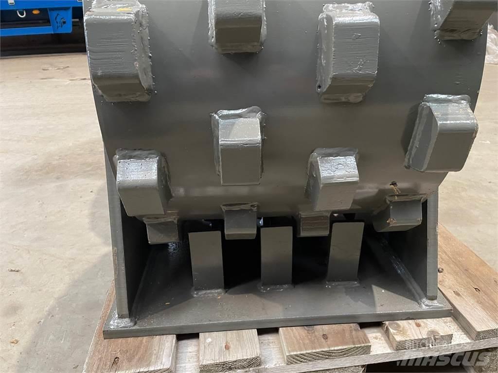 470 mm Kompaktorhjul Pneumatikus kerekes hengerek