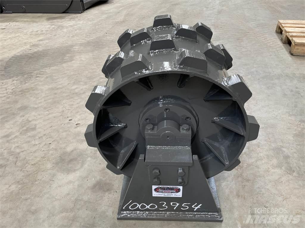  470 mm kompaktorhjul Pneumatikus kerekes hengerek