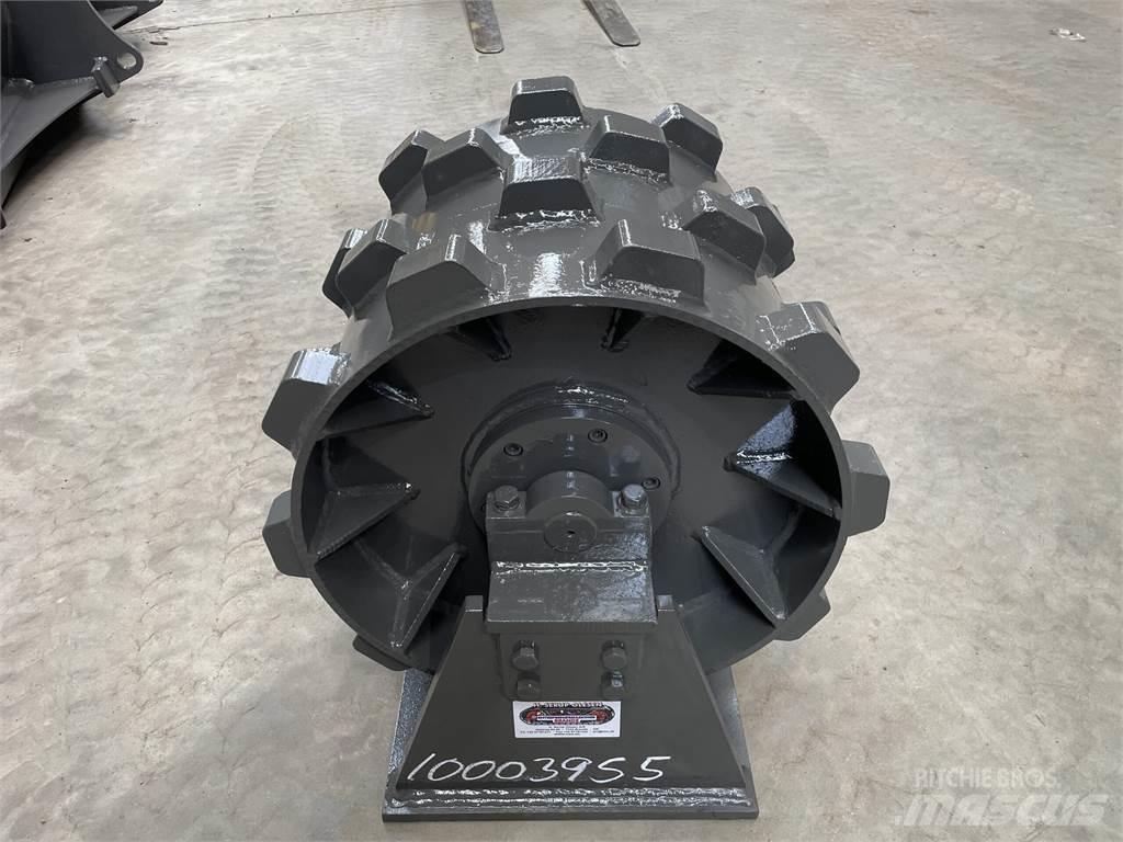  470 mm kompaktorhjul Pneumatikus kerekes hengerek