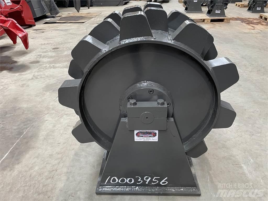  570 mm kompaktorhjul Pneumatikus kerekes hengerek