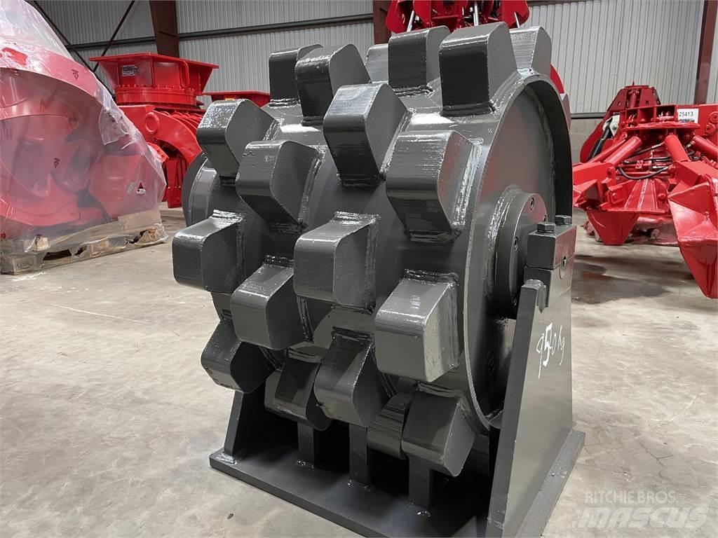  570 mm kompaktorhjul Pneumatikus kerekes hengerek
