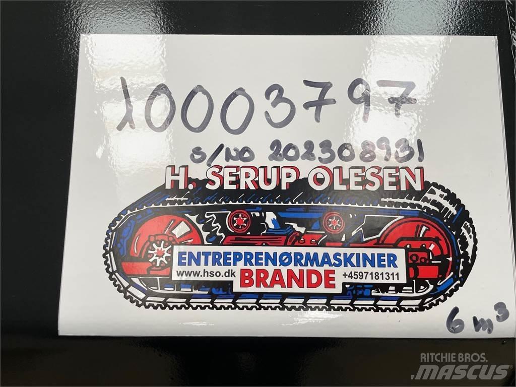  6 kbm Højtipskovl Kanalak