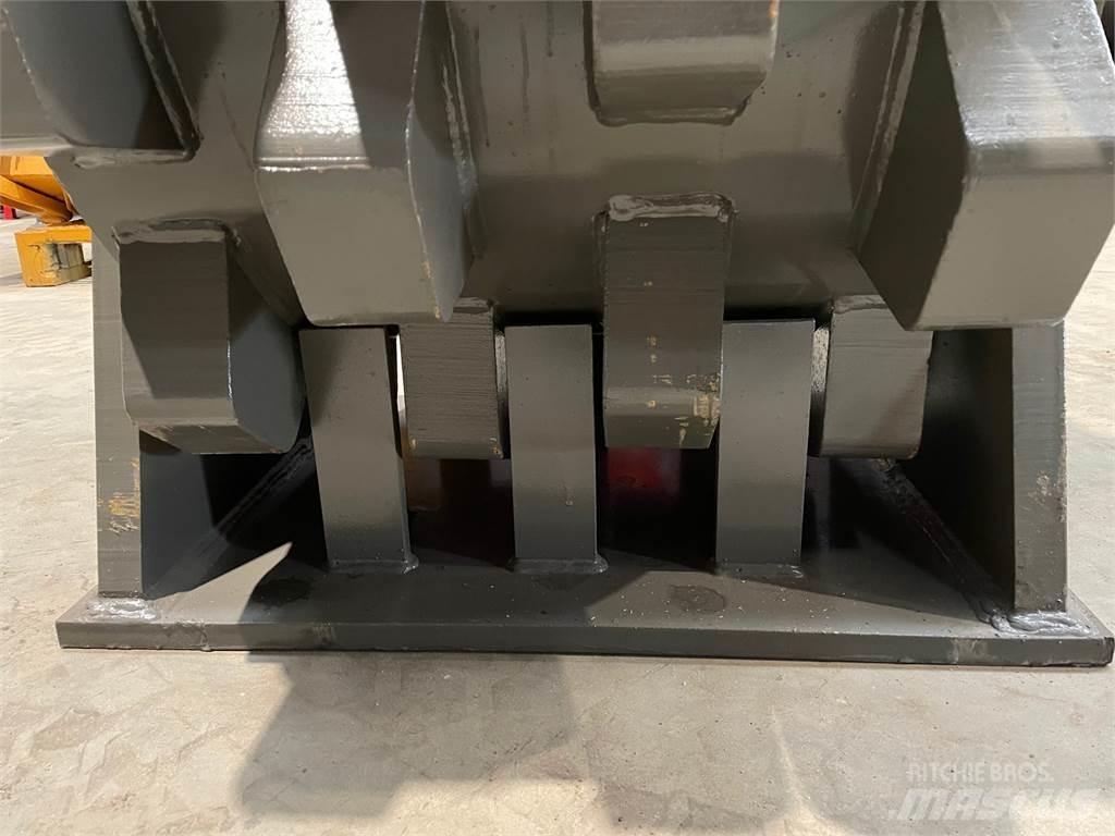  650 mm Kompaktorhjul Pneumatikus kerekes hengerek