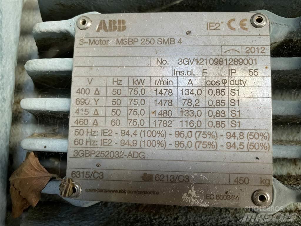  75 kW ABB el-motor Motorok