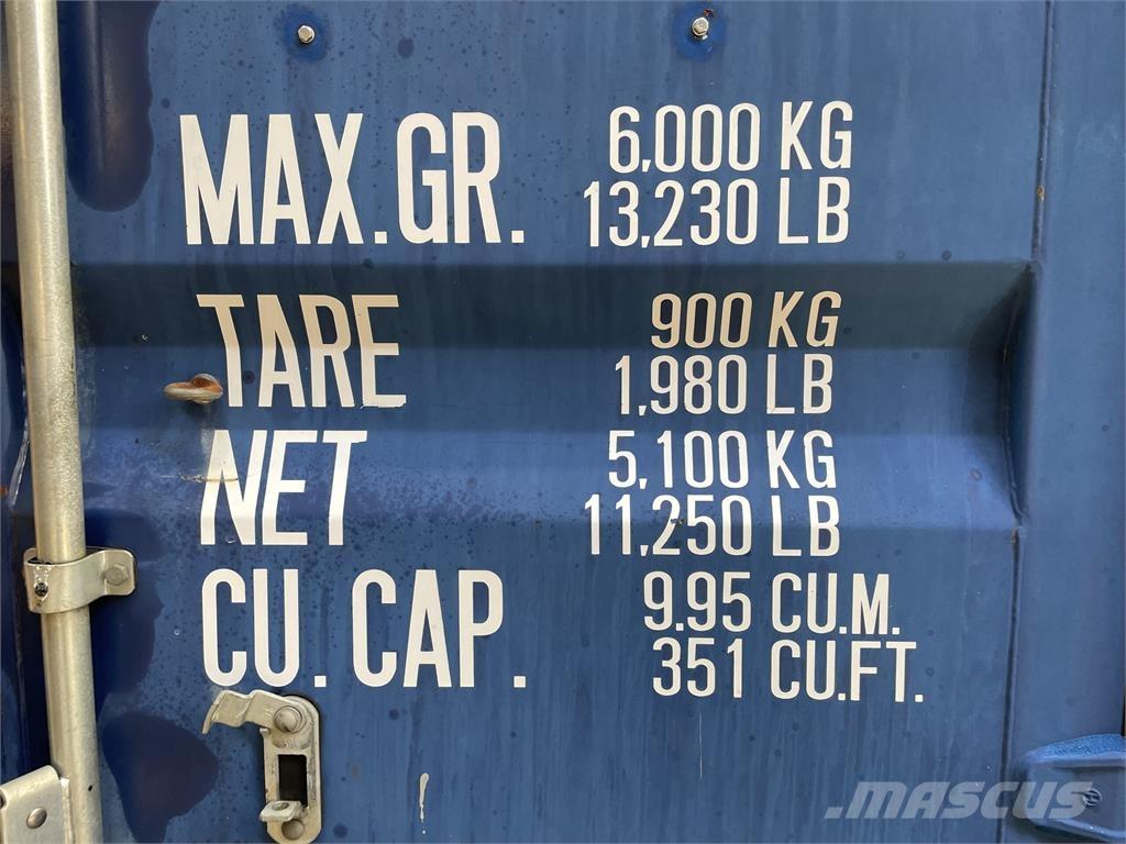  8FT container Raktárkonténerek