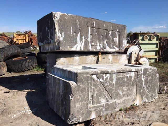  Ballastvægte 3 stk. - 3500 kg Daru tertozékok és felszerelések