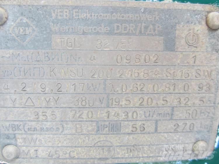  Capstan spil VEB TGL 32755 Emelők, csörlők és anyagfelvonók