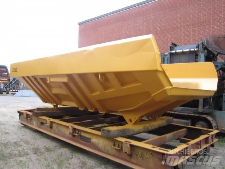 CAT D350D dumperkasse, brugt Mezei dömperek