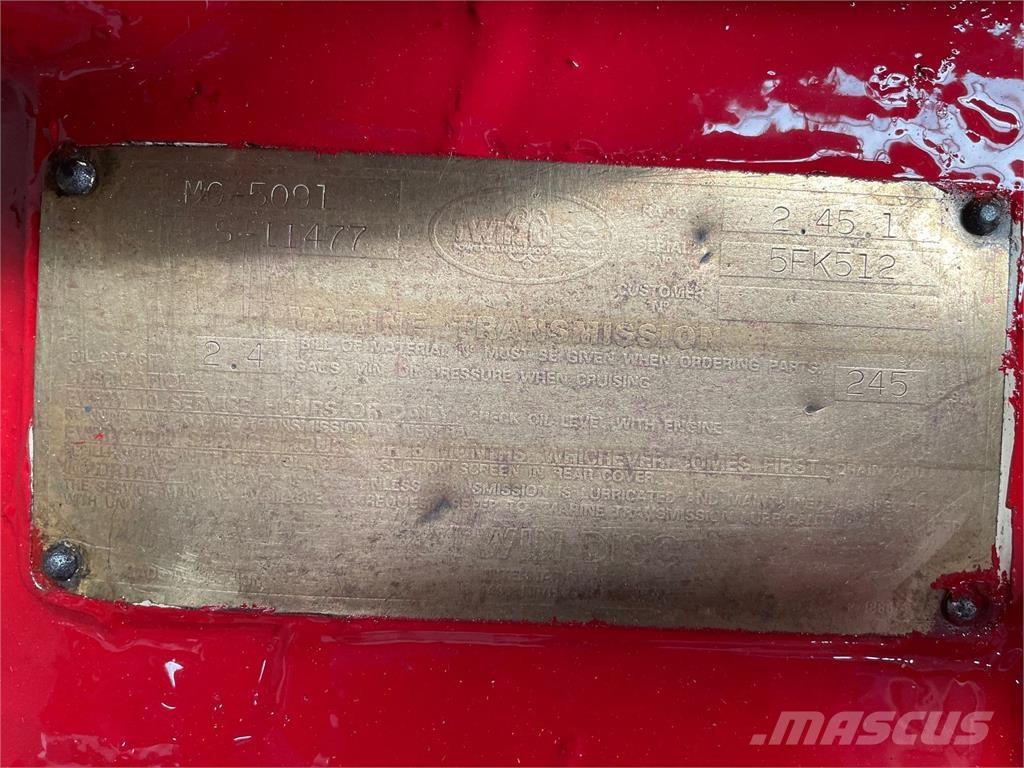 Cummins 8,3TA marinemotor Motorok