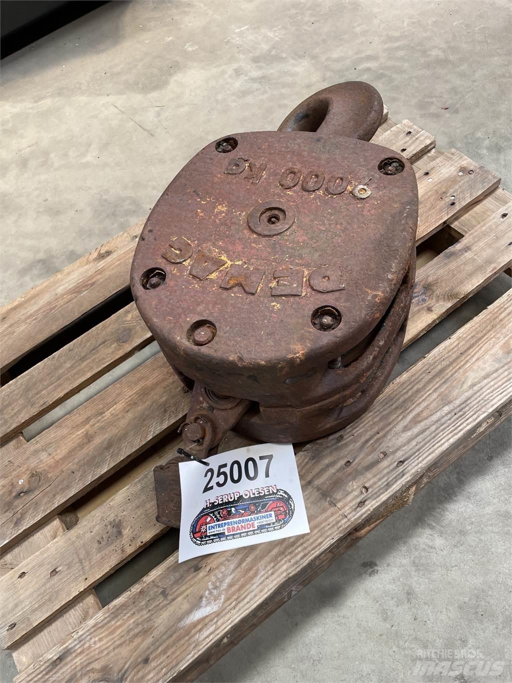 Demag løfteblok - 9000 kg Daru tertozékok és felszerelések