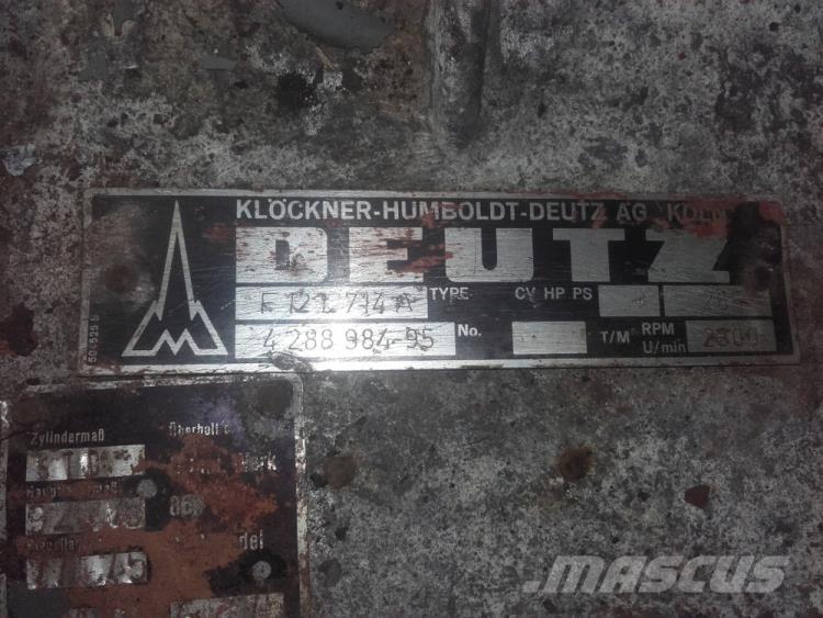 Deutz F12L 714A motor Motorok
