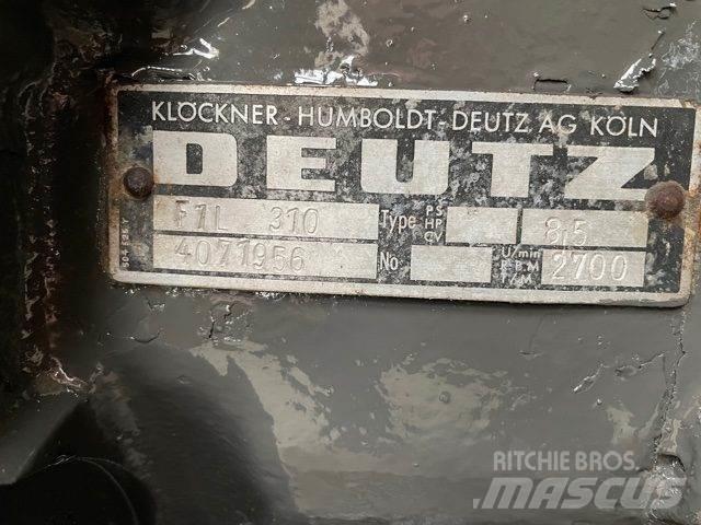Deutz F1L 310 motor Motorok