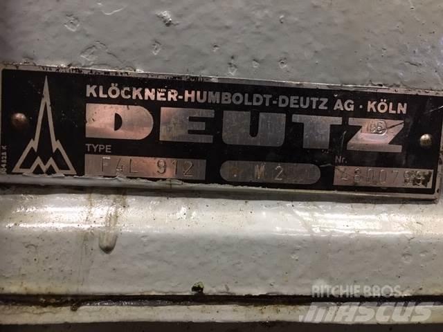 Deutz F4L 912 motor Motorok