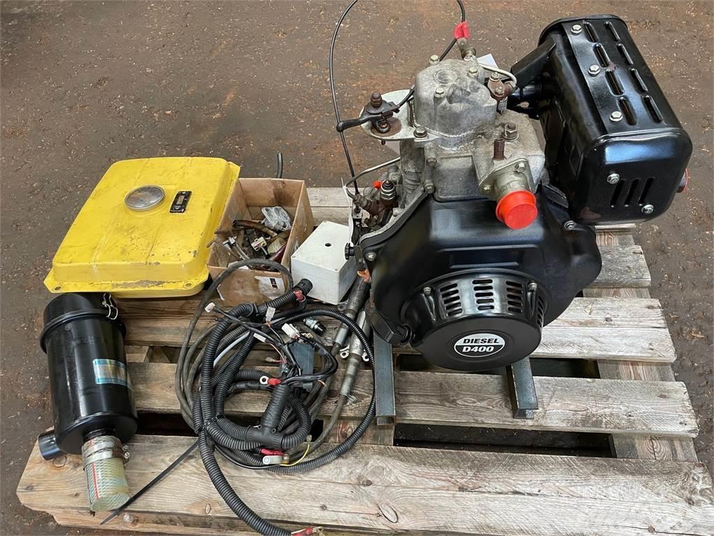  Diesel engine D400/E - 1 cyl. Motorok