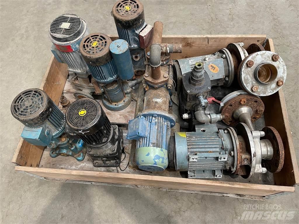  Diverse pumper Vízpumpák