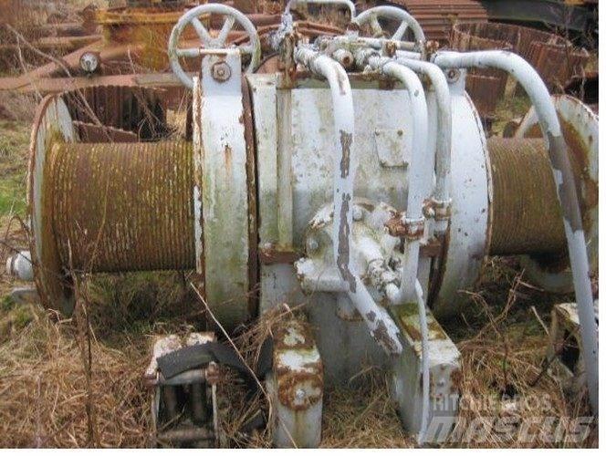  Double drum hydr. winch Emelők, csörlők és anyagfelvonók