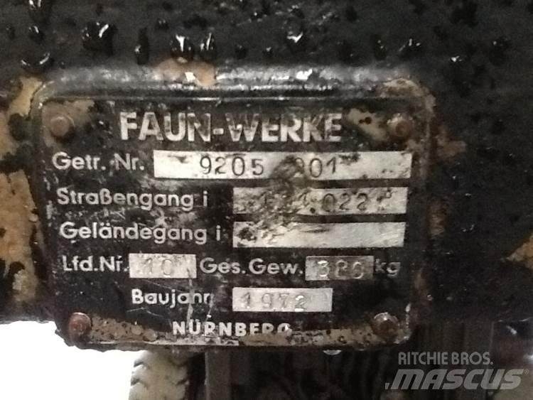 Faun gear til twin motor Hajtóművek
