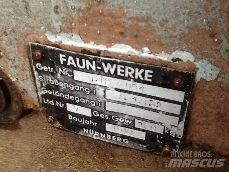 Faun gear til twin motor Hajtóművek