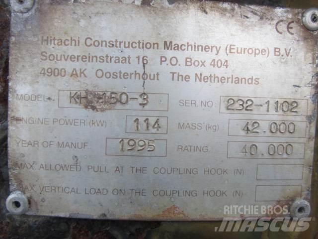Hitachi KH150-3 til ophug Lánctalpas kotrók