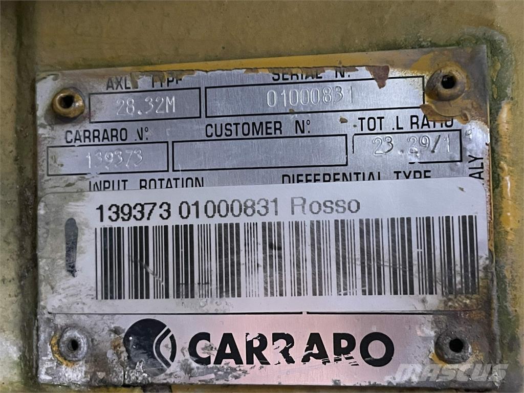 Hydrema 906C-2 frontaksel Tengelyek