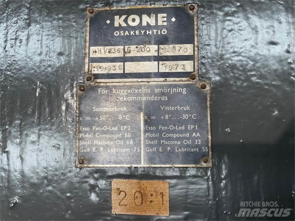 Kone Type HHV236 gear - 20:1 Hajtóművek